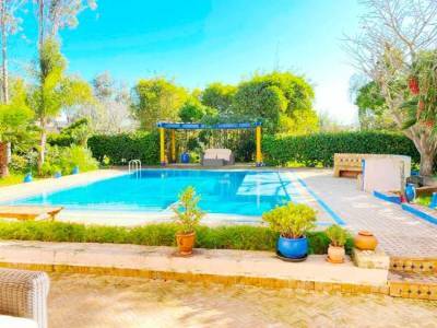villa avec piscine &agrave; la plage de skhirat,t&eacute;mara